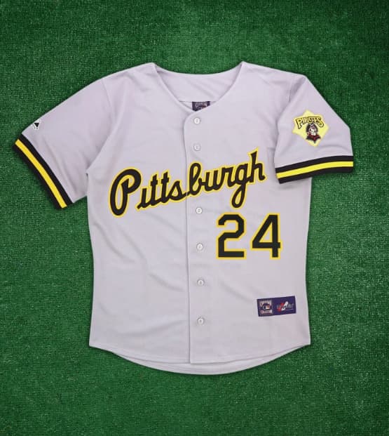 Barry Bonds 1992 Pittsburgh Pirates Men's Grey Road Cooperstown Jersey