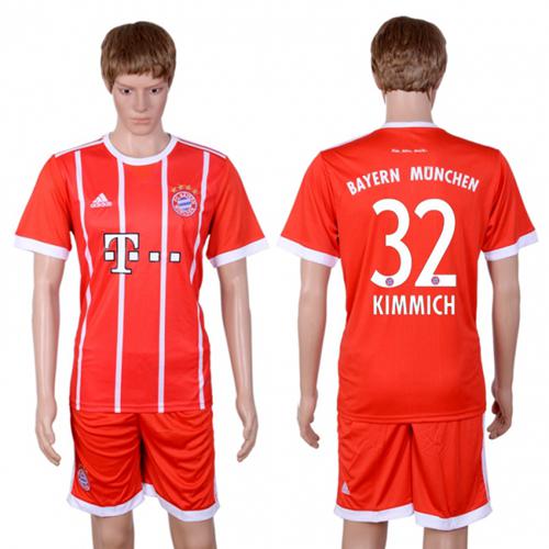 Bayern Munchen #32 Kimmich Home Soccer Club Jersey