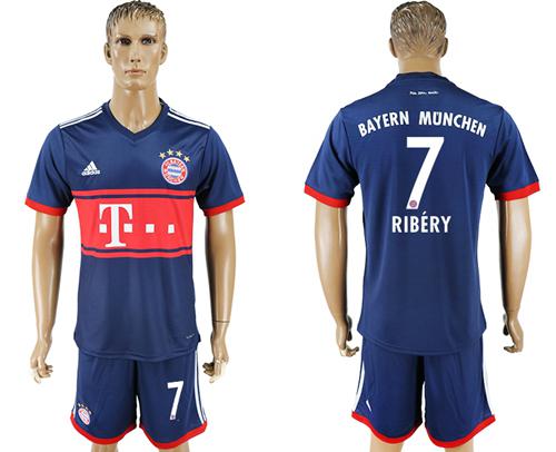 Bayern Munchen #7 Ribery Away Soccer Club Jersey