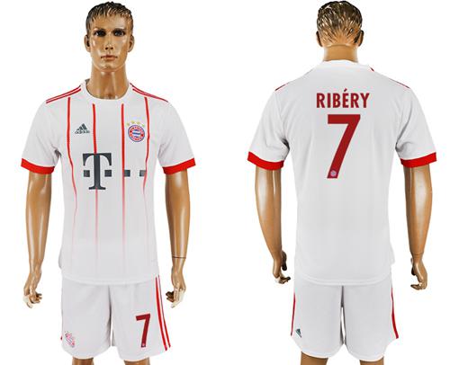 Bayern Munchen #7 Ribery Sec Away Soccer Club Jersey