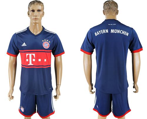 Bayern Munchen Blank Away Soccer Club Jersey