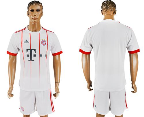 Bayern Munchen Blank Sec Away Soccer Club Jersey