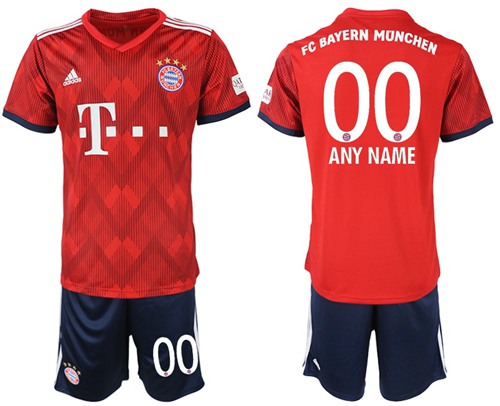 Bayern Munchen Personalized Home Soccer Club Jersey