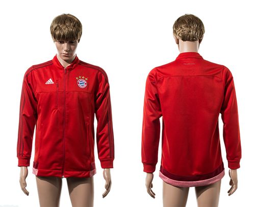 Bayern Munchen Soccer Jackets Red