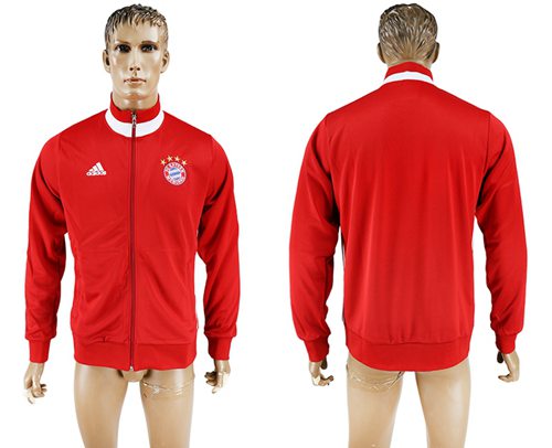 Bayern Munchen Soccer Jackets Red