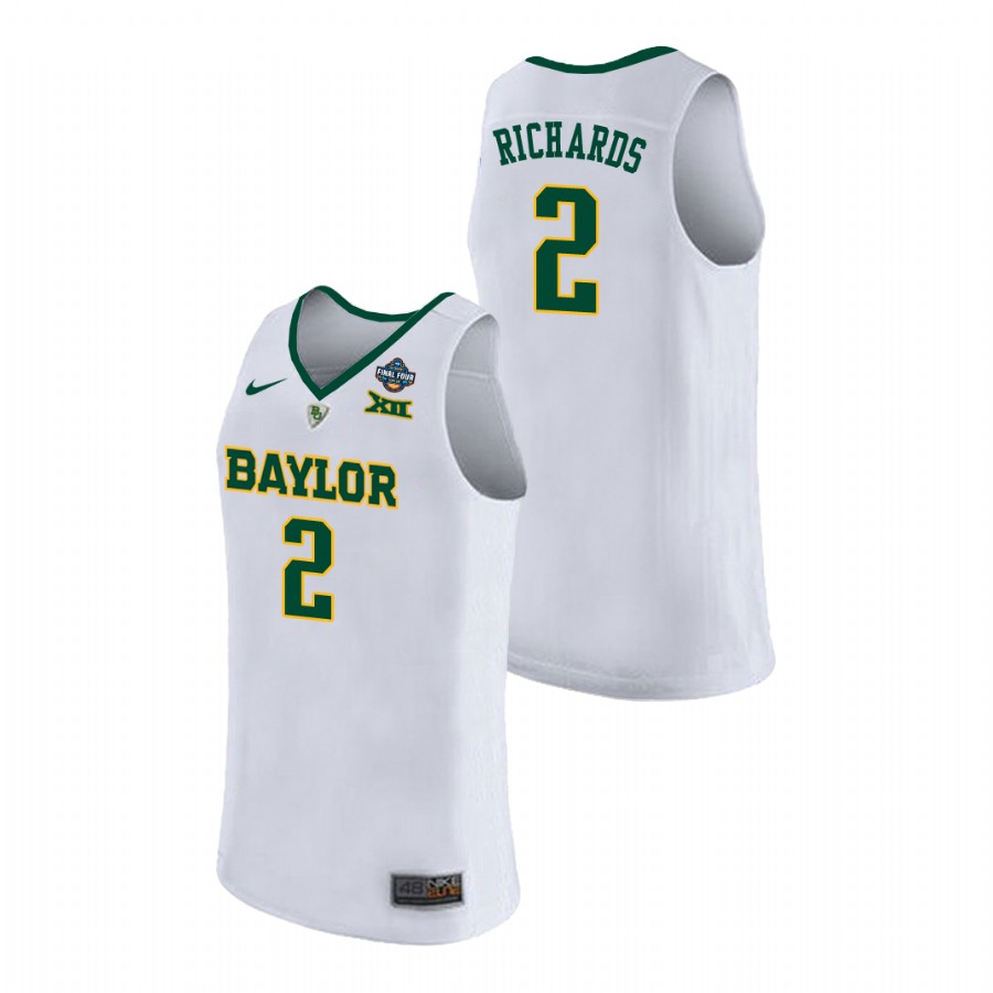 Baylor Bears White DiDi Richards 2019 NCAA Women's Basketball Champions Jersey