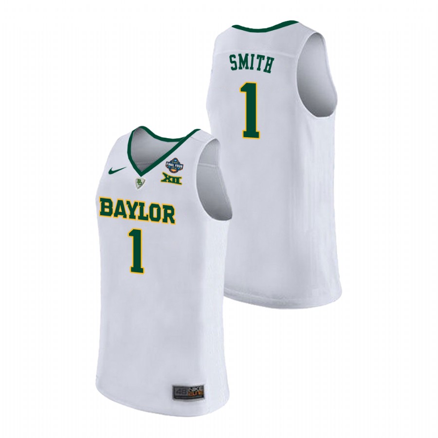 Baylor Bears White NaLyssa Smith 2019 NCAA Women's Basketball Champions Jersey