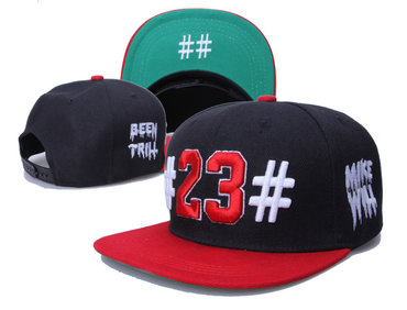 Been Trill 23 Black Fashion Snapback Adjustable Hat