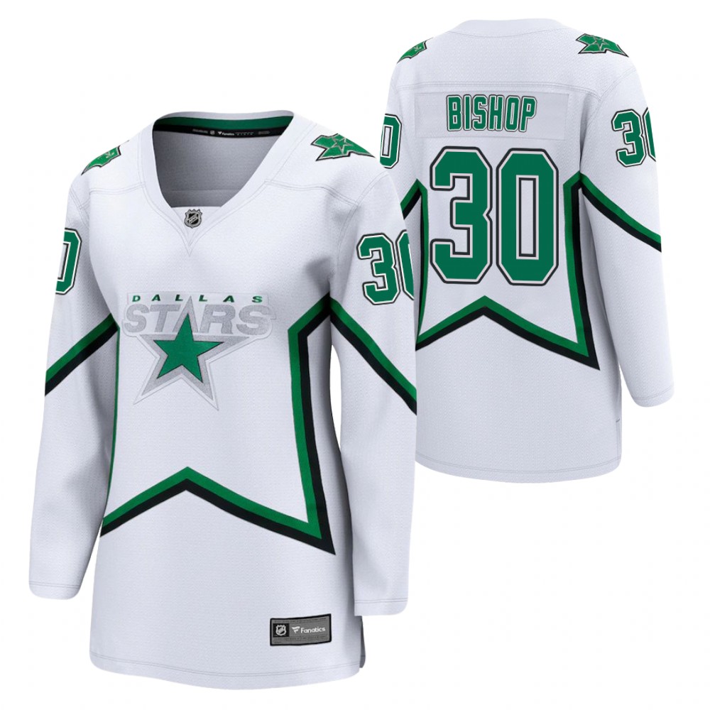 Ben Bishop Dallas Stars 2021 Special Edition White Women Jersey
