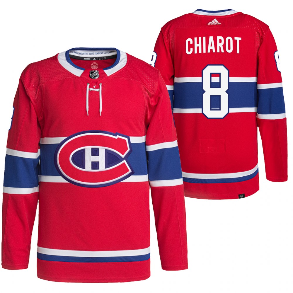Ben Chiarot Montreal Canadiens Red Home Primegreen Authentic Pro Jersey