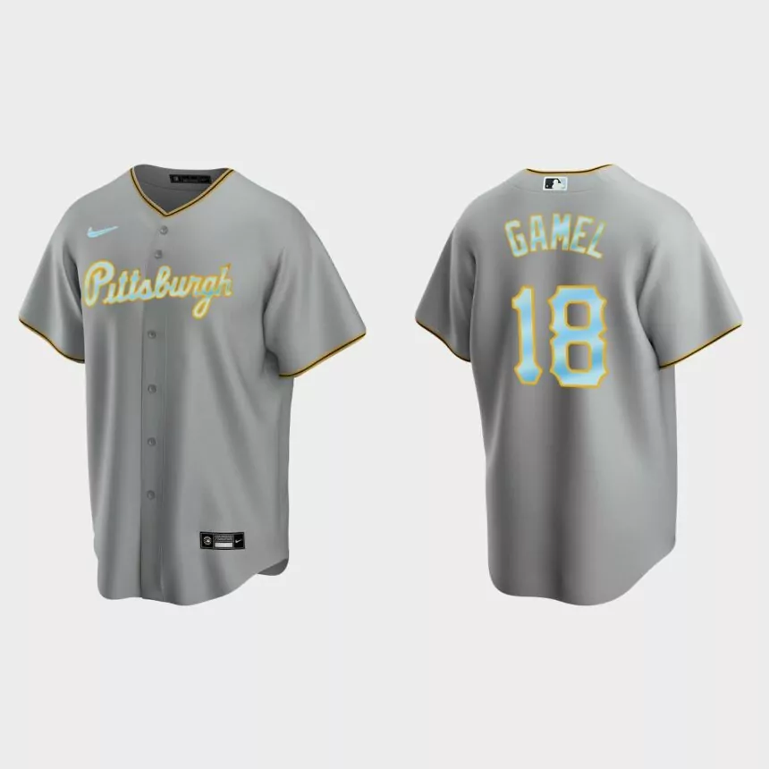 Ben Gamel Pittsburgh Pirates 2022 Father’s Day Replica Jersey – Gray