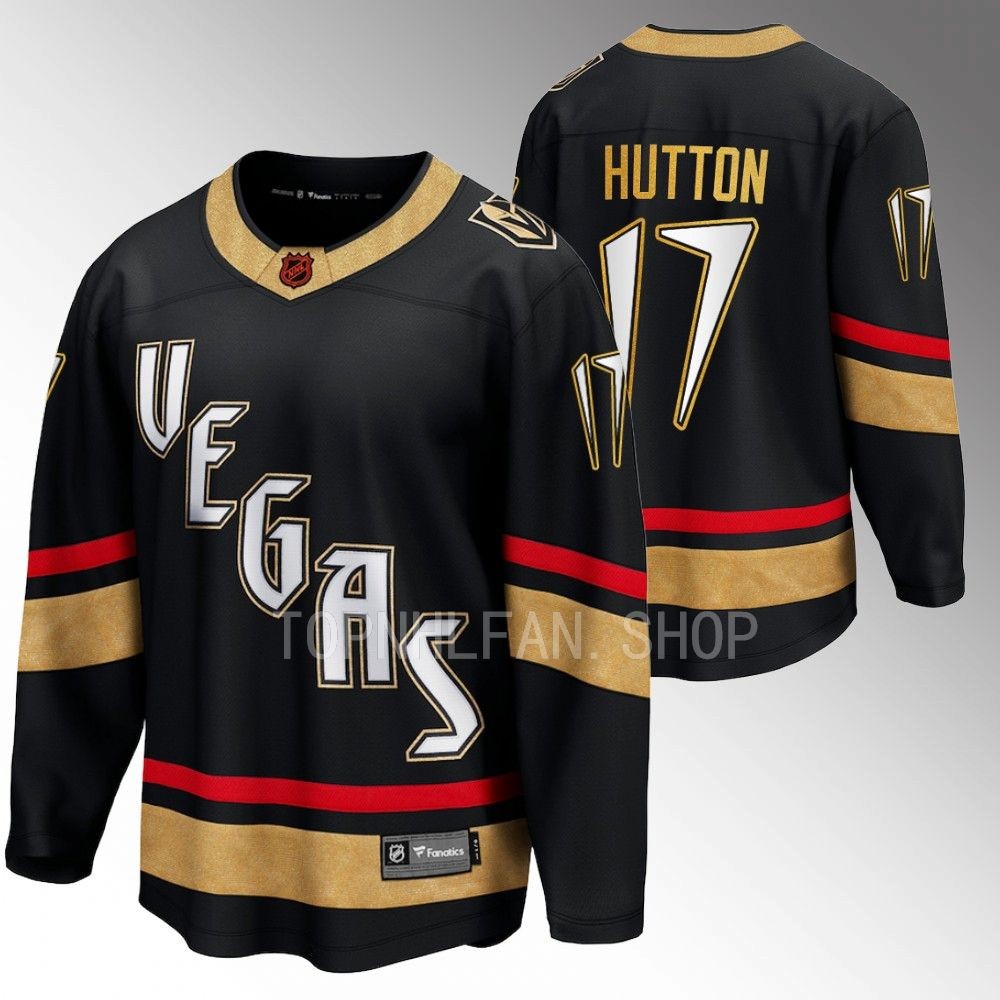 Ben Hutton Vegas Golden Knights Jersey Special Edition 2.0 Black 2022 Breakaway Player