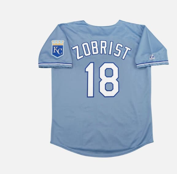 Ben Zobrist Kansas City Royals  Home Road Alternate Men's Jersey