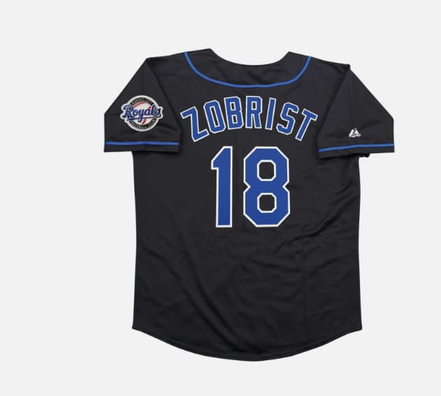 Ben Zobrist Kansas City Royals Home Road Alternate Men's  Jersey