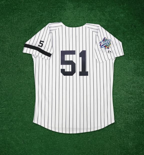 Bernie Williams 1999 New York Yankees Cooperstown Men's World Series Home Jersey