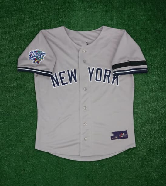 Bernie Williams 1999 New York Yankees Cooperstown Men's World Series Road Jersey