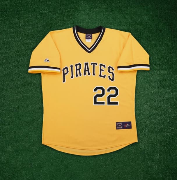 Bert Blyleven 1979 Pittsburgh Pirates Cooperstown Men's Gold Throwback Jersey