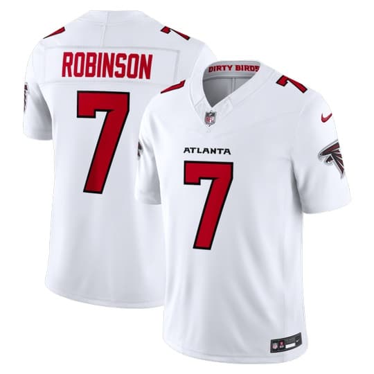 Bijan Robinson Atlanta Falcons Sewn Down Jersey  - All Stitched