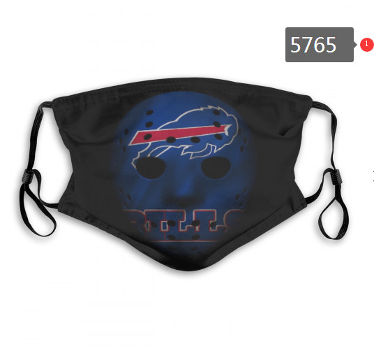 Bills Skull Mask with PM2.5 Filter Double Protection  (1)