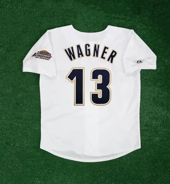 Billy Wagner 1995 Houston Astros Men's Home White Jersey