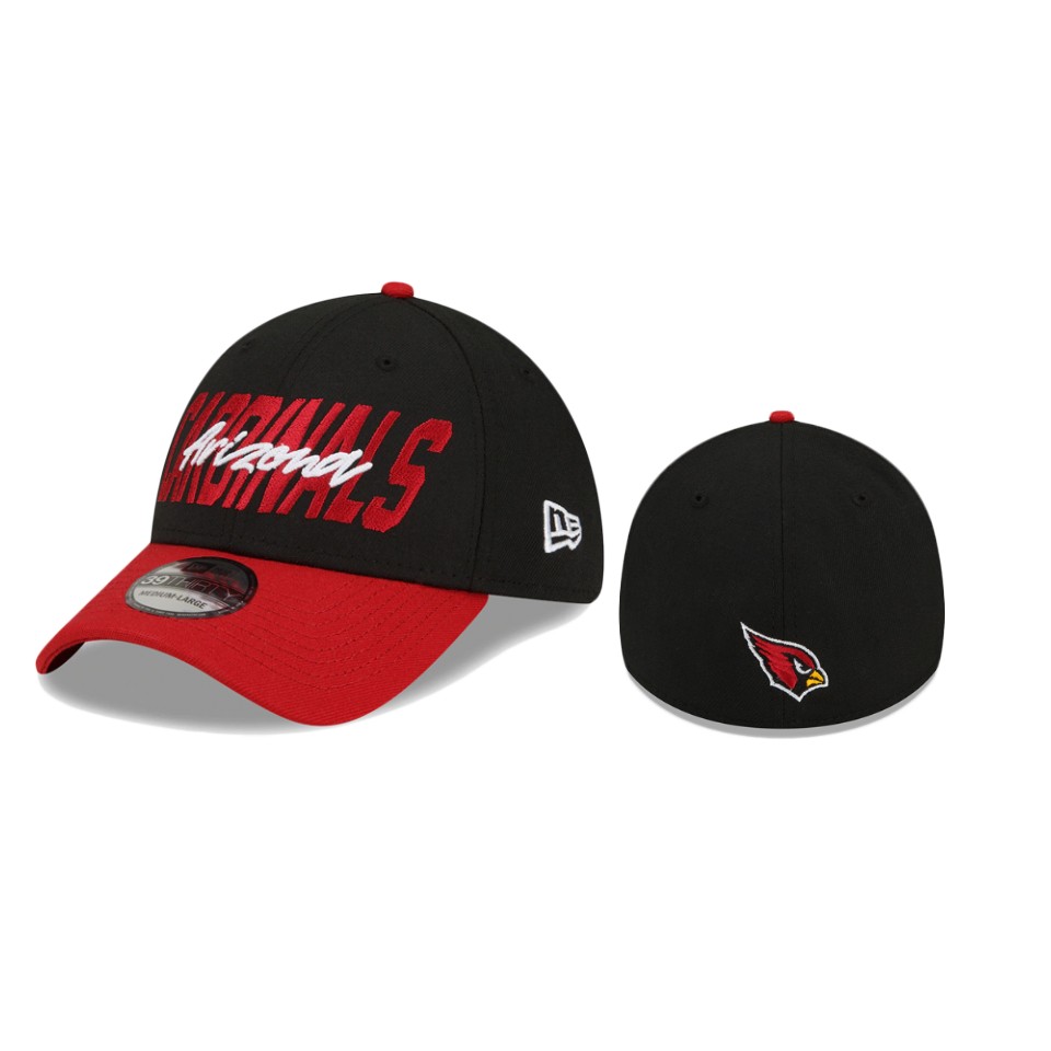 Black Cardinal 2022 NFL Draft 39THIRTY Flex Hat