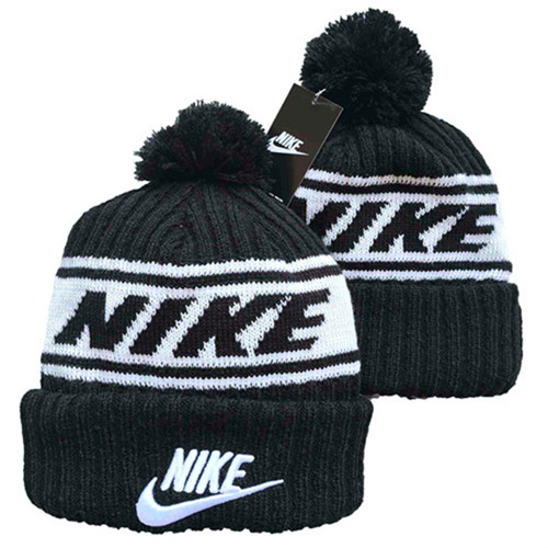Black White Knit Hats 022
