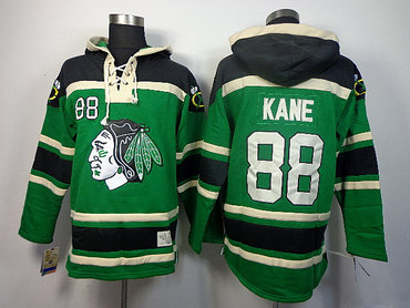 Blackhawks Jersey Patrick Kane #88 NHL Green