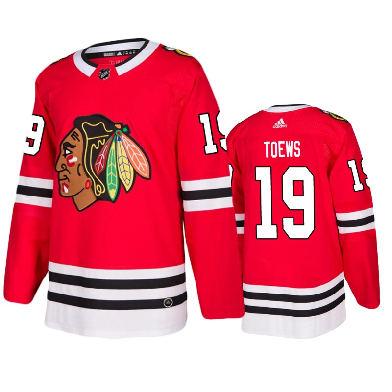 Blackhawks Jonathan Toews Red Home Jersey