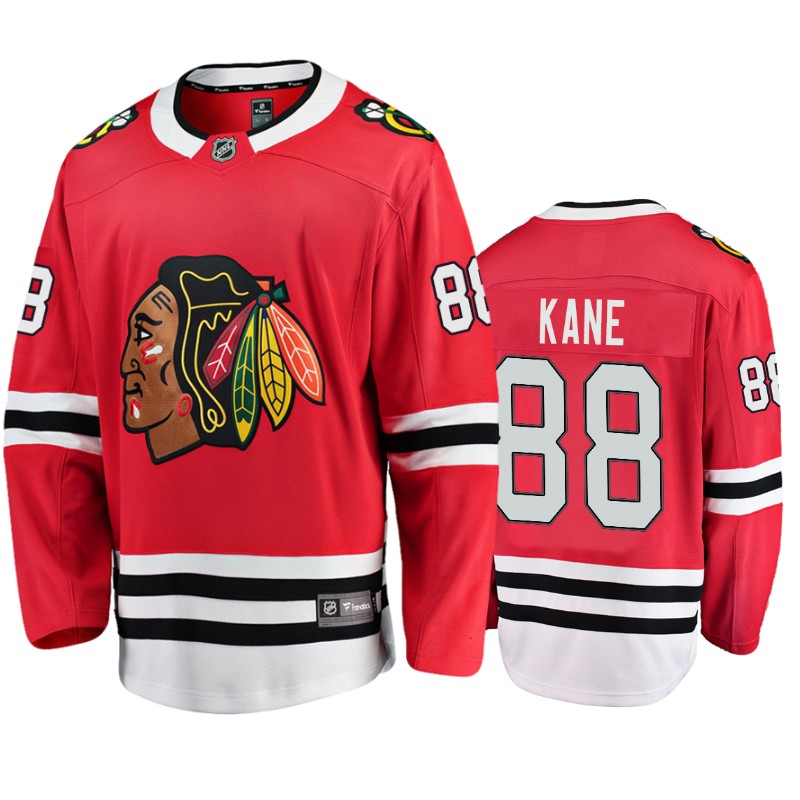 Blackhawks Patrick Kane Red Breakaway Home Jersey