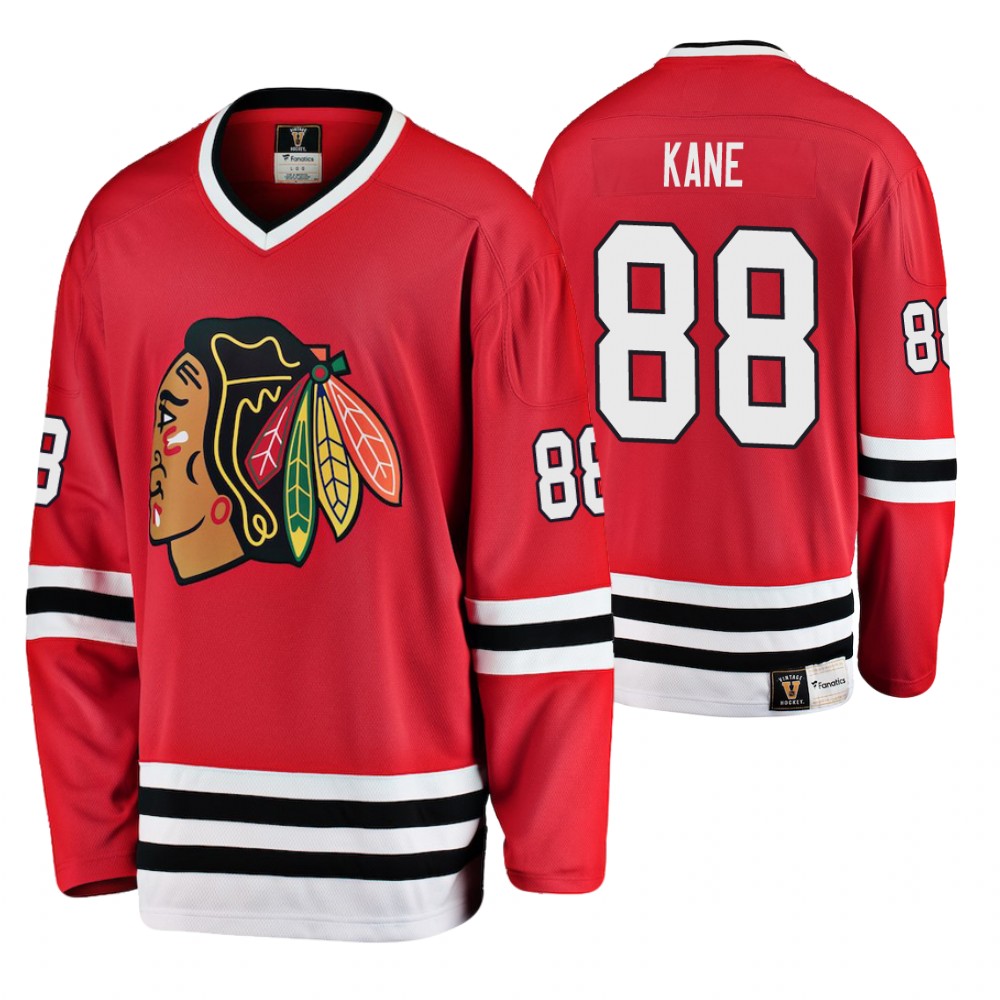 Blackhawks Patrick Kane Red Breakaway Jersey