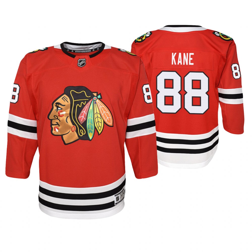 Blackhawks Patrick Kane Youth Premier Home Jersey