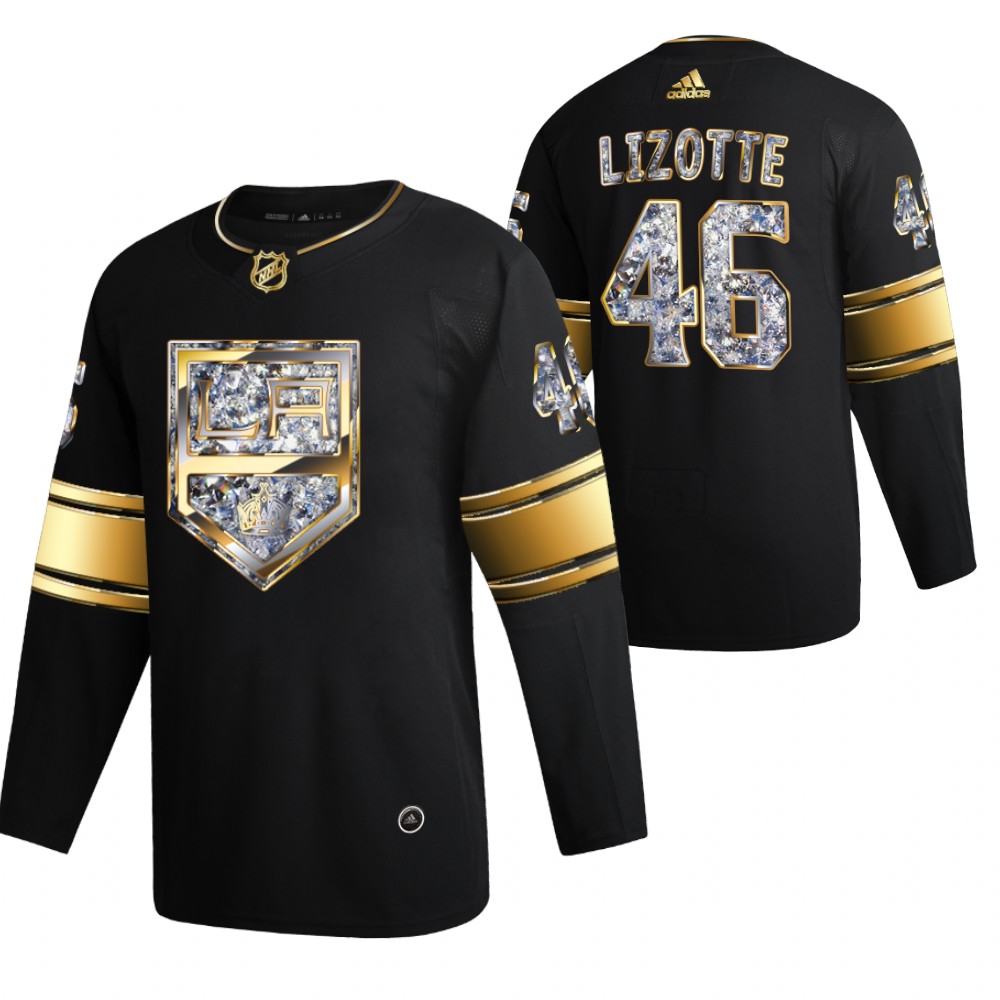 Blake Lizotte Los Angeles Kings 2022 Stanley Cup Playoffs Black Jersey Diamond Edition