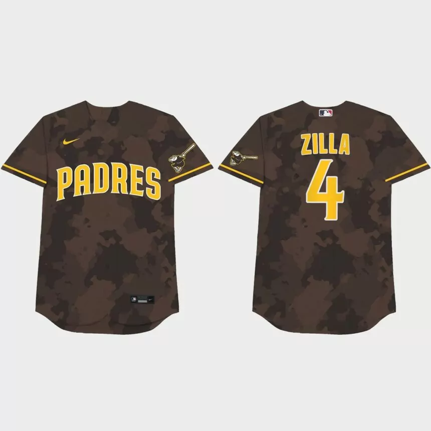 Blake Snell Nickname Padres 2021 Players’ Weekend Zilla Jersey – Camo