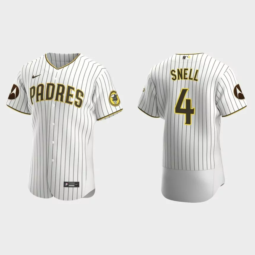 Blake Snell San Diego Padres 2023 Motorola Patch Authentic Jersey – White