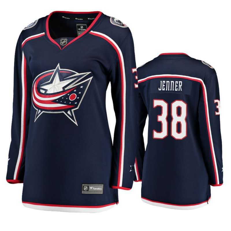Blue Jackets Boone Jenner Navy Breakaway Player Home Jersey