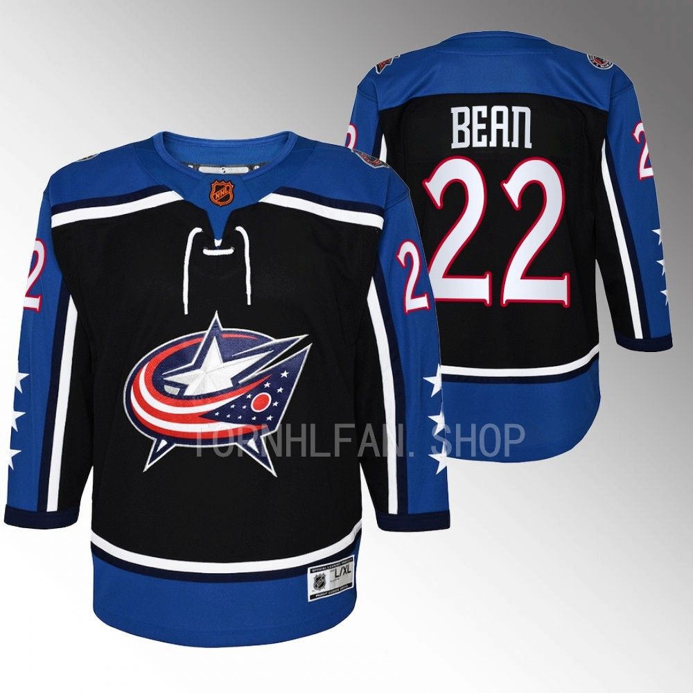 Blue Jackets Jake Bean Special Edition 2.0 Navy Premier Retro Youth Jersey