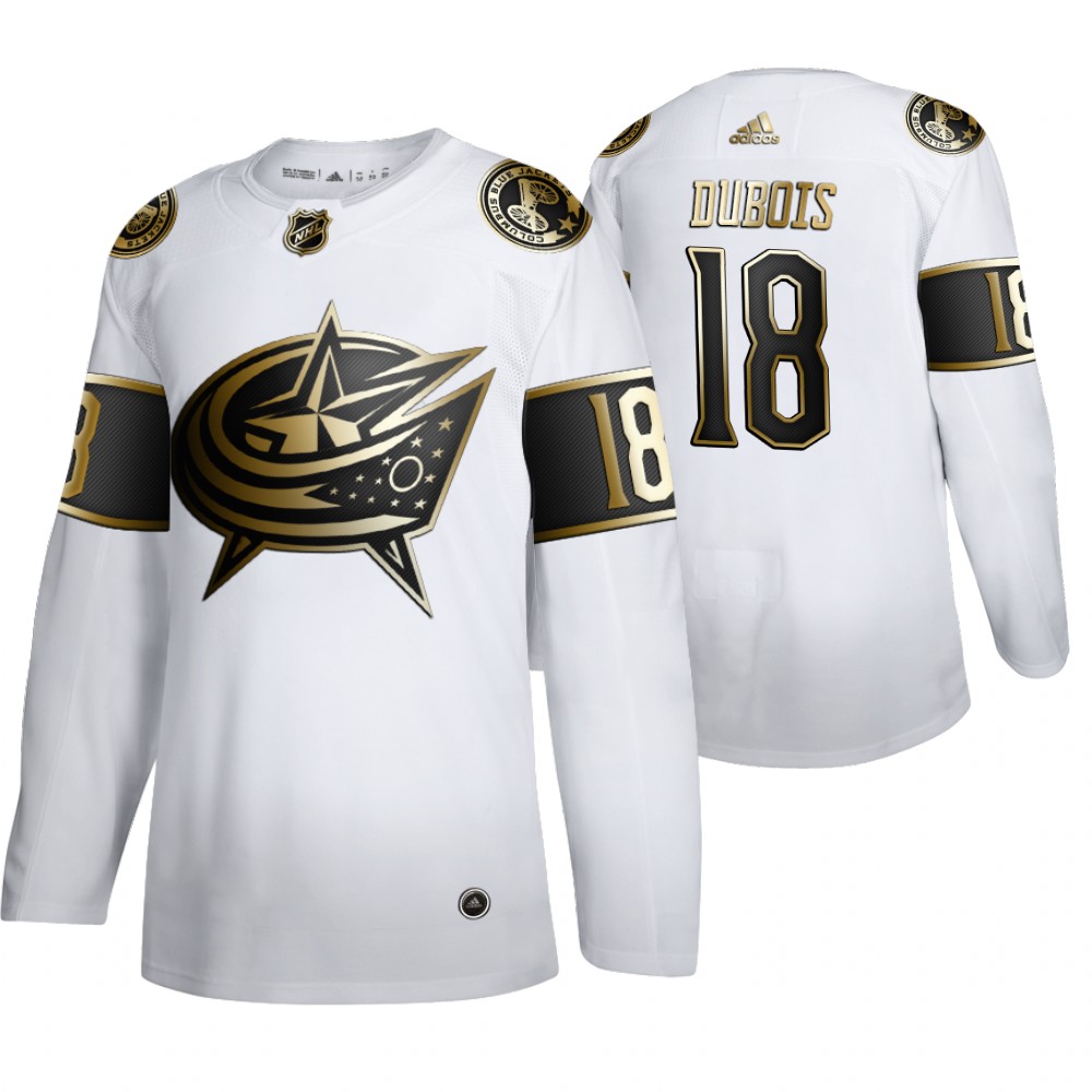 Blue Jackets Pierre-Luc Dubois Men's Authentic NHL Golden Edition Jersey