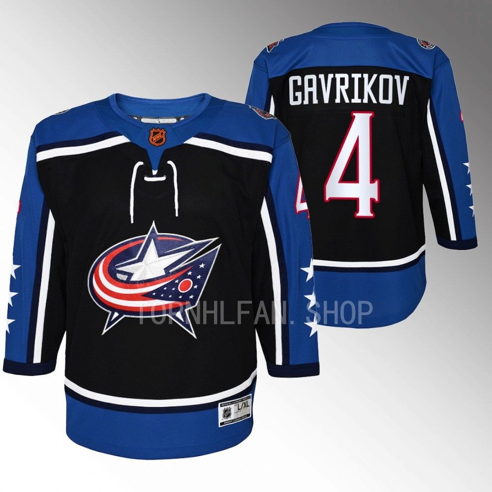Blue Jackets Vladislav Gavrikov Special Edition 2.0 Navy Premier Retro Youth Jersey