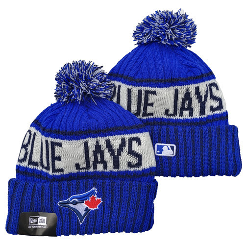 Blue Jays Team Logo Pom Knit Hat YD