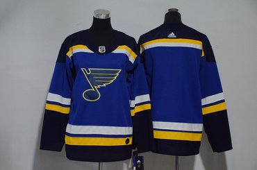 Blues Blank Blue Youth Adidas Jersey