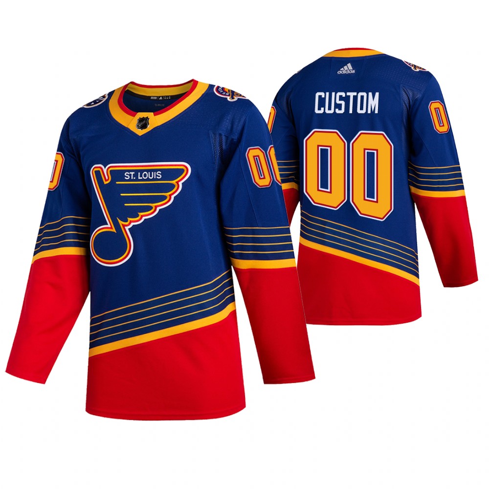 Blues Custom Royal 90s Vintage 2019-20 Authentic Jersey
