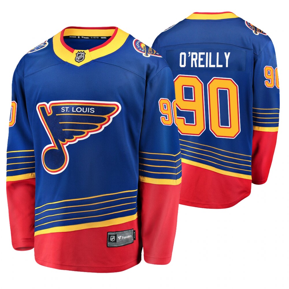 Blues Ryan O'Reilly Blue Retro Premier Men's Jersey