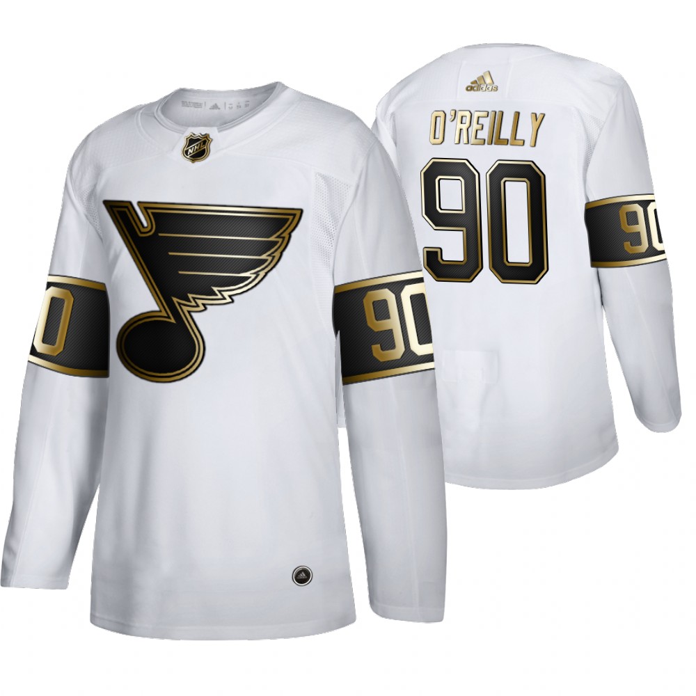Blues Ryan O'Reilly Men's Authentic NHL Golden Edition Jersey