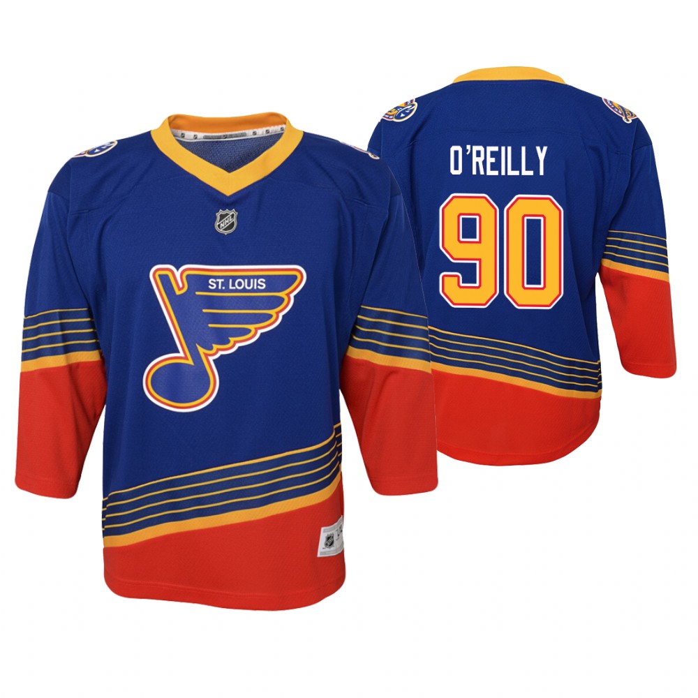 Blues Ryan O'Reilly Replica 2019-20 Retro Jersey