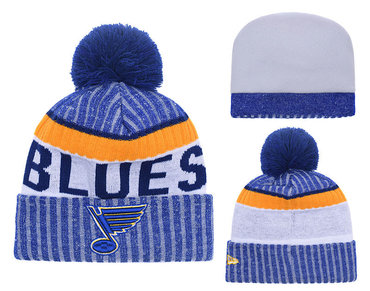 Blues Team Logo Knit Hat YD