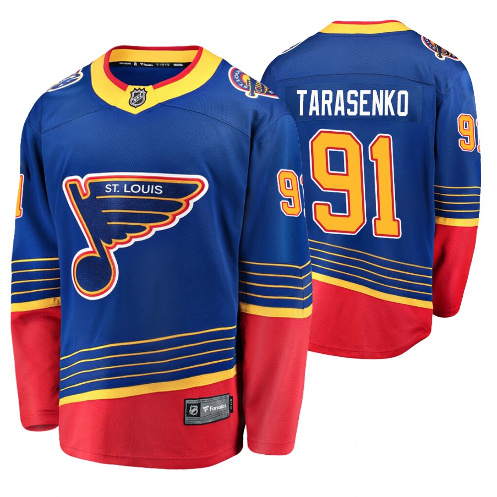Blues Vladimir Tarasenko Blue Retro Premier Men's Jersey
