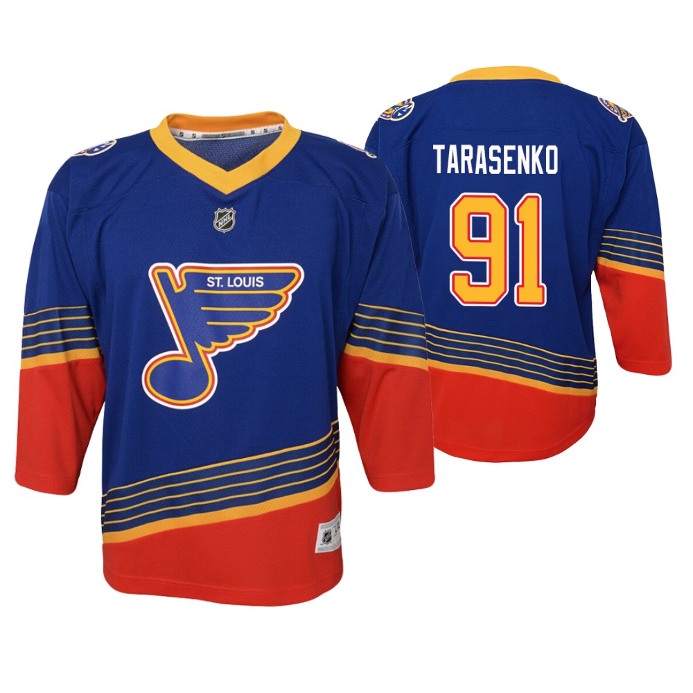 Blues Vladimir Tarasenko Replica 2019-20 Retro Jersey
