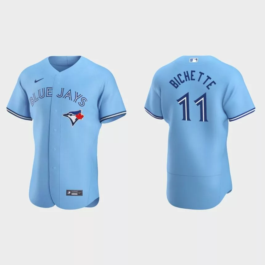 Bo Bichette #11 Toronto Blue Jays Authentic Alternate Jersey – Powder Blue