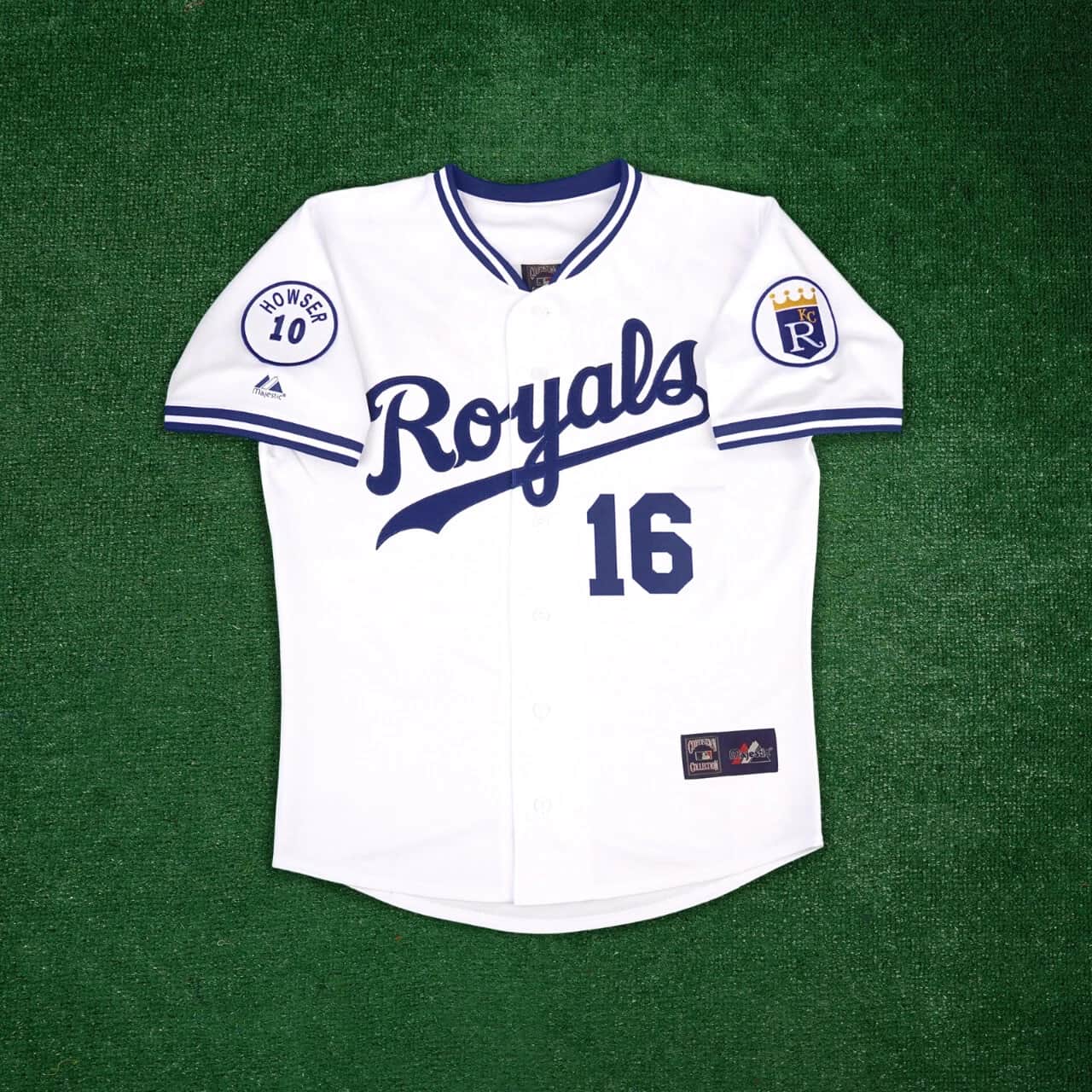 Bo Jackson 1987 Kansas City Royals Cooperstown Men's Home White Jersey
