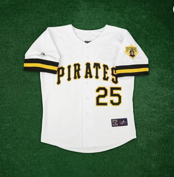 Bobby Bonilla 1991 Pittsburgh Pirates Men's Home Cooperstown Jersey